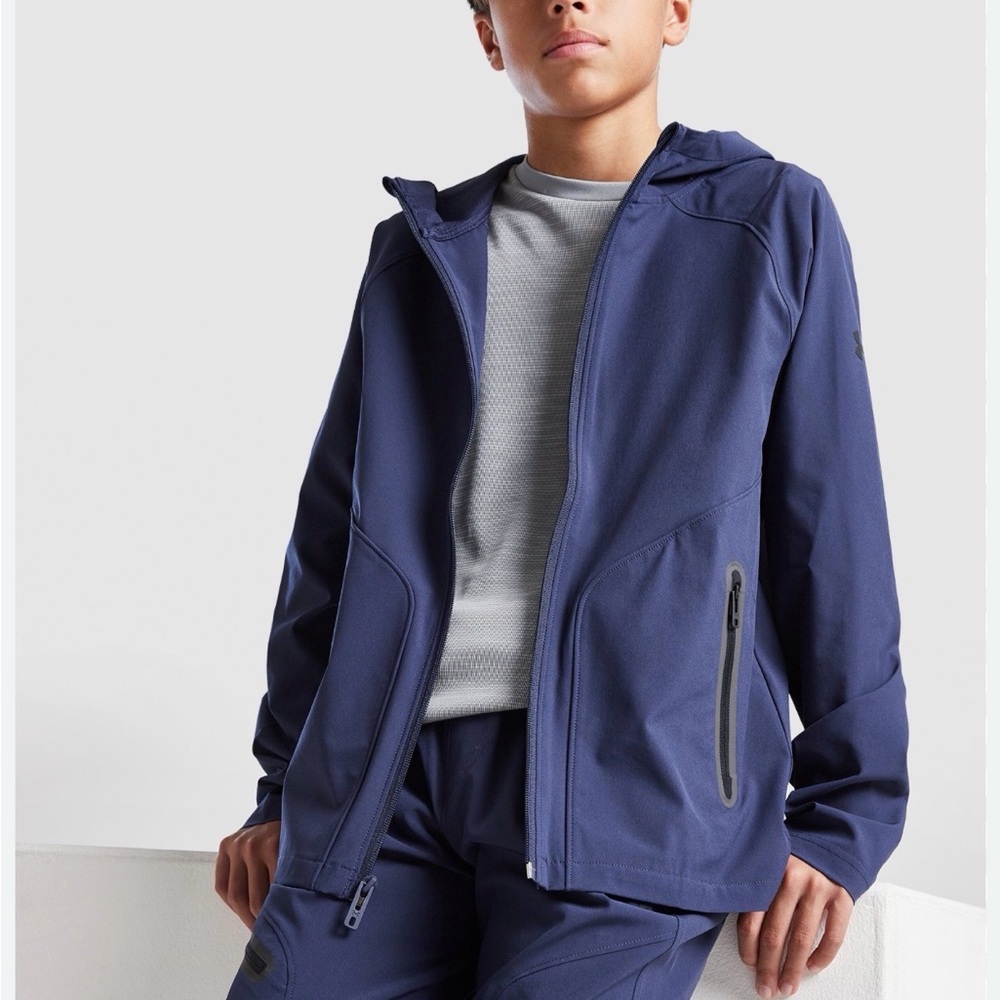 Under armor kids Navy Blue Hooded Jacket